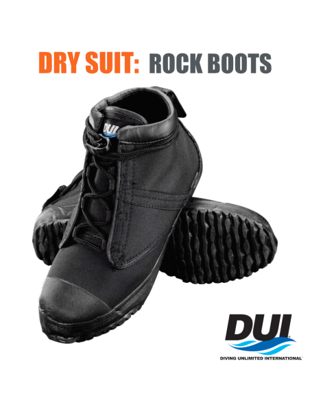 DUI Rock Boots – Idealne Buty do Suchego Skafandra