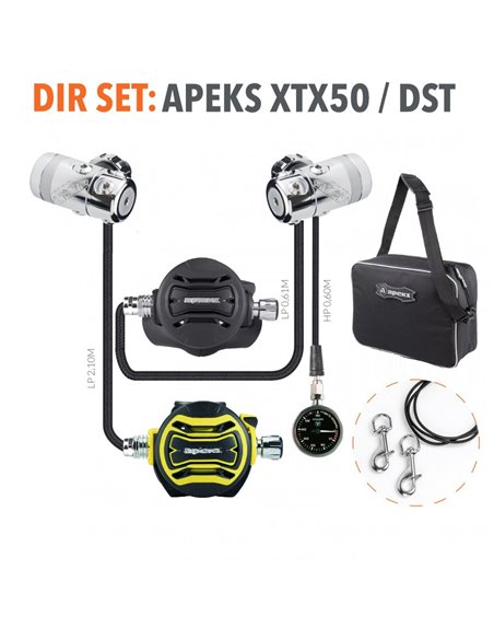 Apeks DIR SET: XTX50 / DST