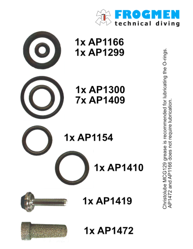 Apeks - Kit d'entretien 1er étage – AP0241
