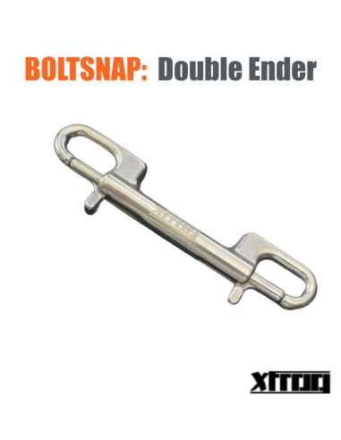 Mousqueton Double xFROG – Accessoire Plongée pour Spools et Dévidoirs