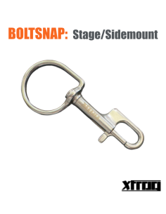 xFROG Stage & SideMount Bolt Snap – Large Ergonomic Diving Clip