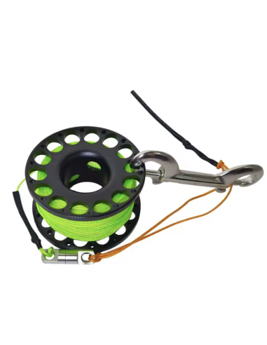 xFROG Spool 30 m – Aluminium-Spule für technisches Tauchen