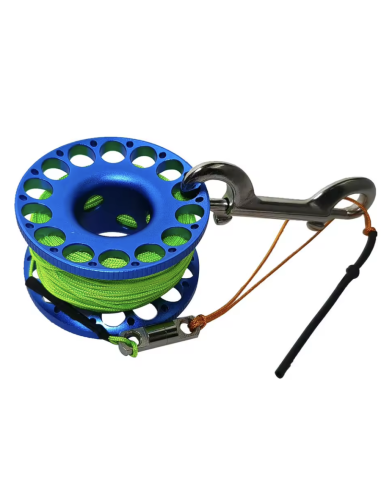 xFROG Spool 30 m – Aluminium-Spule für technisches Tauchen