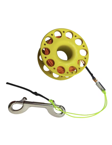 xFROG 30 m Spool aus Kunststoff – Für Wrack- und Höhlentaucher