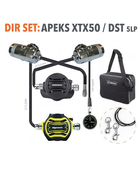 Apeks DIR SET: XTX50 / DST 5LP