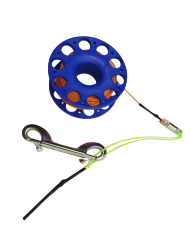 xFROG 30 m Spool aus Kunststoff – Für Wrack- und Höhlentaucher