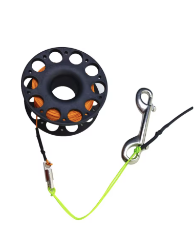 xFROG 30 m Spool aus Kunststoff – Für Wrack- und Höhlentaucher