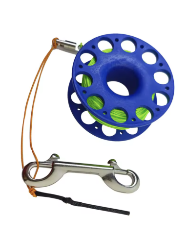 xFROG 30 m Spool aus Kunststoff – Für Wrack- und Höhlentaucher