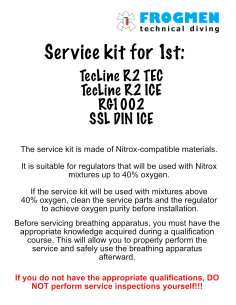 TecLine Service Kit for 1st Stage R2 TEC – Performance and Reliability
