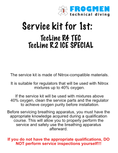 TecLine Service Kit for 1st Stage R4 TEC – Complete Maintenance Kit | Diving-Store.eu