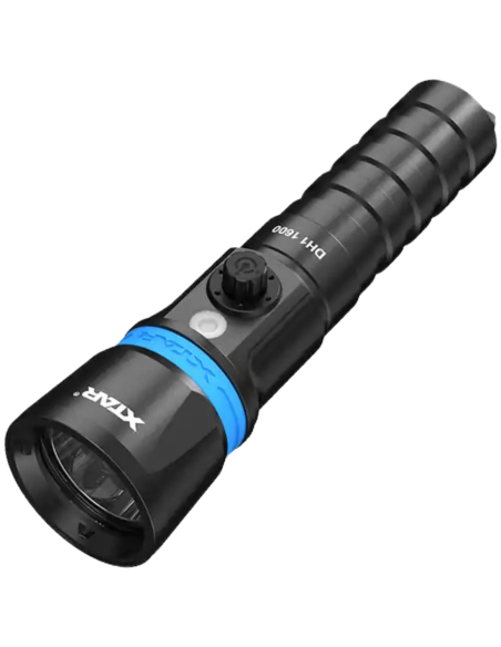 Xtar DH1 1600 – Lampe de plongée 1600 lm avec batterie & chargeur