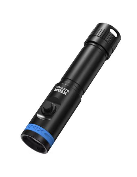 Xtar Mini Super D20 Press – Lampe plongée 1200 lm 18650