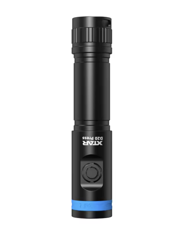 Xtar Mini Super D20 Press – 1200 lm, latarka nurkowa 18650