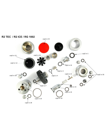 Kit de servicio TecLine para 1ª etapa R2 TEC – Rendimiento y fiabilidad