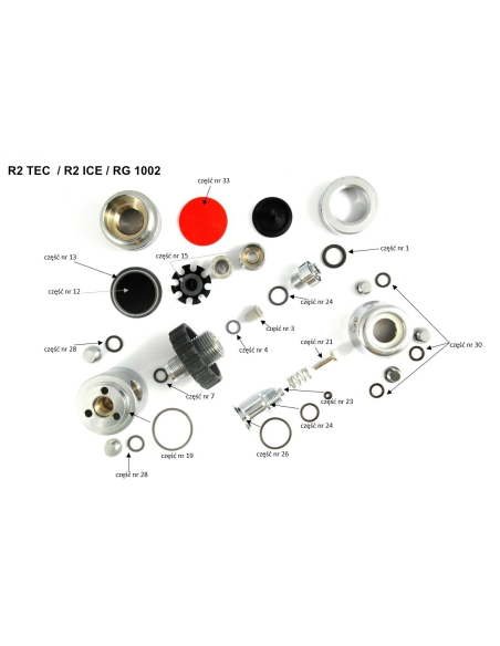 Kit de servicio TecLine para 1ª etapa R2 TEC – Rendimiento y fiabilidad