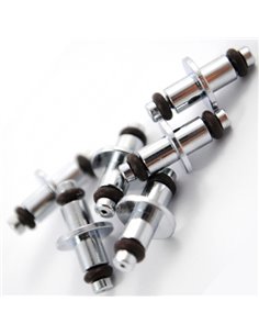 Swivel with 2 oring for pressure gauge