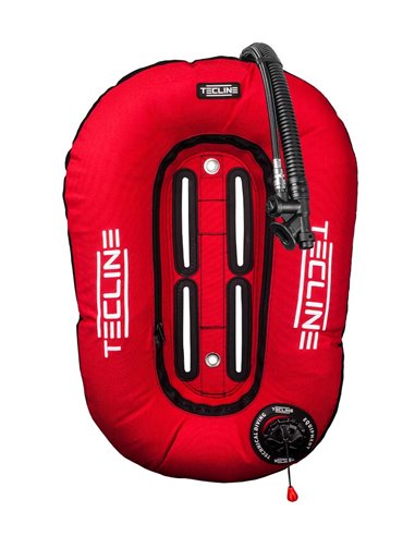 TecLine Donut 15 z wbudowanym adapterem - RED