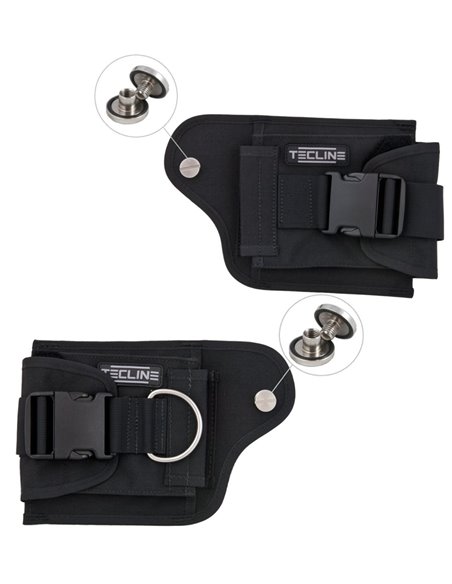 TecLine Weight Pockets - Medium withbolts and nuts