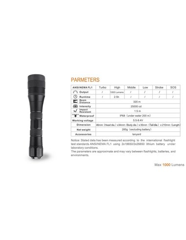 LED xFROG FL-01 Accu